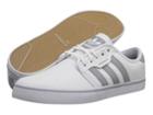 Adidas Skateboarding Seeley (white/mid Grey/white) Men's Skate Shoes