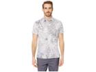 Perry Ellis Regular Fit Stretch Splatter Print Shirt (bright White) Men's Clothing