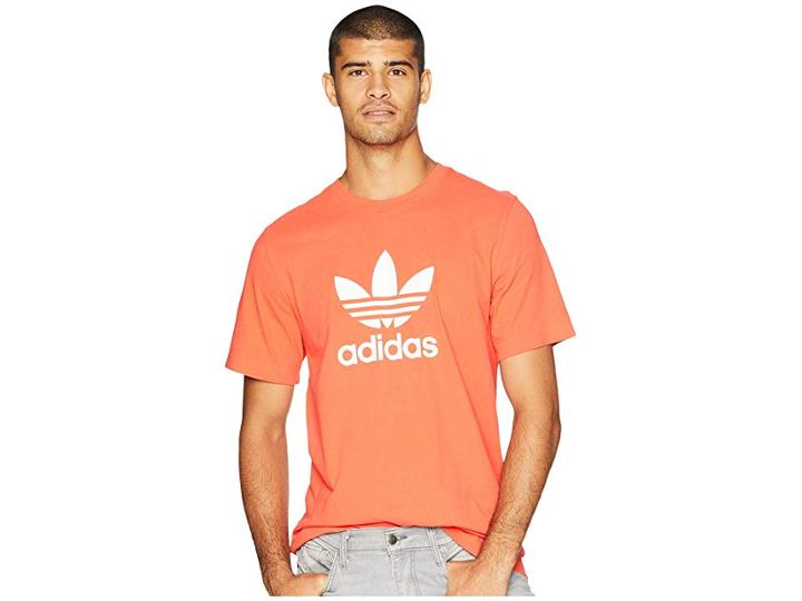 Adidas Originals Trefoil Tee (bright Red) Men's T Shirt