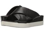 Ecco Touch Slide Sandal (black Cow Leather) Women's Sandals