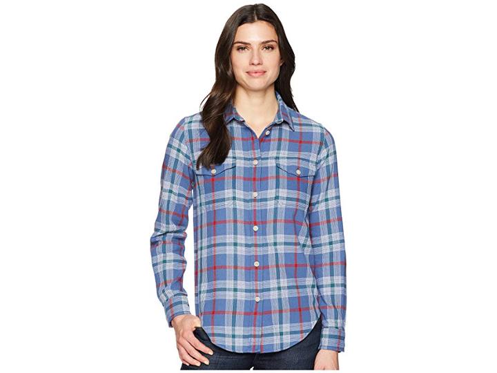 Filson Scout Shirt (blue/green/scarlet) Women's Clothing