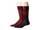 Boss Hugo Boss 2-pack Argyle Dress Socks (dark Blue) Men's Crew Cut Socks Shoes