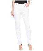 Jag Jeans Portia Straight Denim In White (white) Women's Jeans