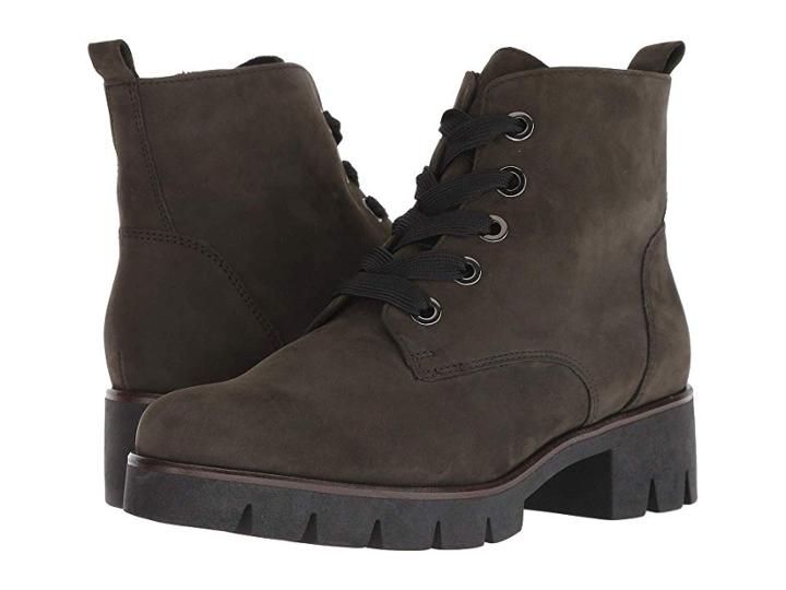 Gabor Gabor 93.711 (olive) Women's Lace-up Boots