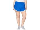 Nike Dry Tempo 3 Running Short (size 1x-3x) (game Royal/emerald Rise/white/wolf Grey) Women's Shorts