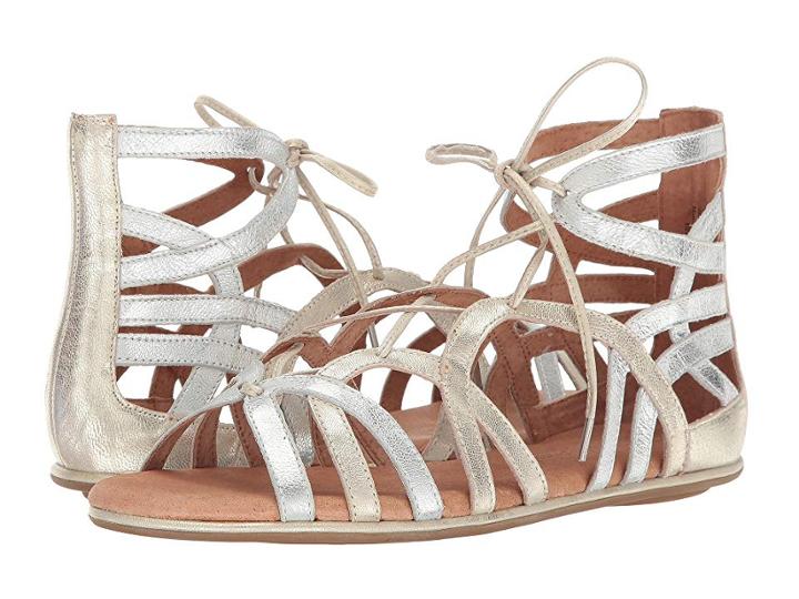 Gentle Souls By Kenneth Cole Break My Heart 3 (gold Combo) Women's Sandals