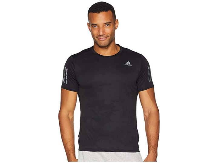 Adidas Response Short Sleeve Tee (black) Men's T Shirt