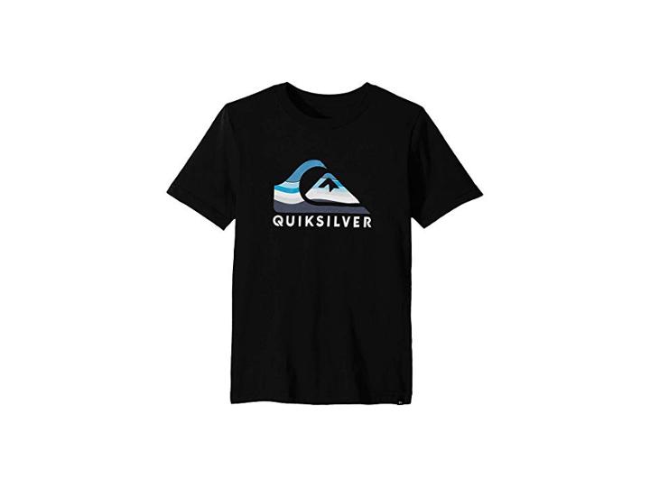 Quiksilver Kids Swell Vision Tee (big Kids) (black) Boy's T Shirt