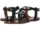 Steve Madden Agathist Sandal (black Leather) Women's Sandals