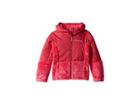 Columbia Kids Fluffy Fleecetm Hybrid Full Zip (little Kids/big Kids) (cactus Pink/pomegranate) Girl's Fleece