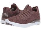 Puma Ignite Flash Luxe (peppercorn/metallic Ash) Women's Lace Up Casual Shoes