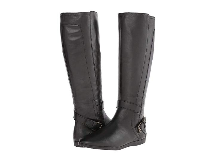 Nine West Toxicatn (black Leather 1) Women's Zip Boots