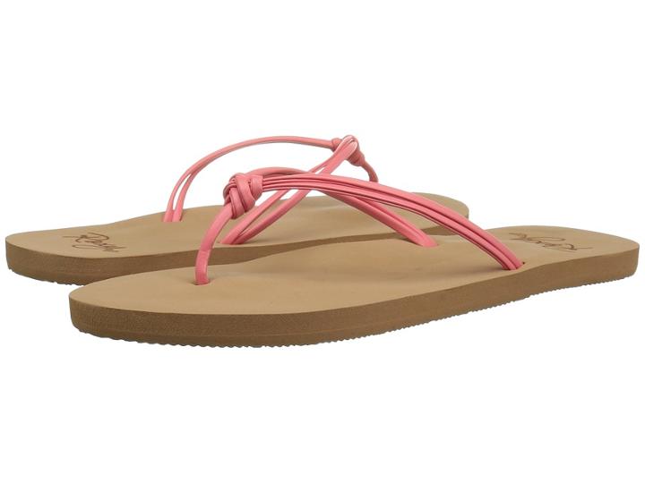 Roxy Kids Lahaina Ii (little Kid/big Kid) (coral) Girls Shoes