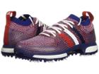Adidas Golf Tour360 Knit (white/night Sky/scarlet) Men's Golf Shoes