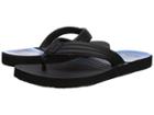 Quiksilver Carver Print (black/black/blue) Men's Sandals
