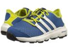 Adidas Outdoor Kids Terrex Climacool Voyager (little Kid/big Kid) (core Blue/chalk White/unity Lime) Boys Shoes
