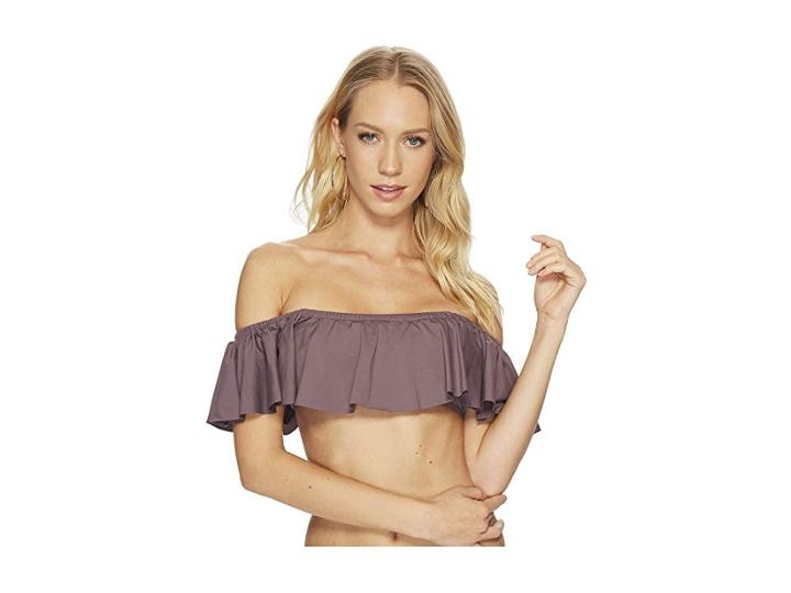 L*space Hey Girl Top (pebble) Women's Swimwear