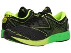 Asics Noosa Ff (black/green Gecko/safety Yellow) Men's Running Shoes
