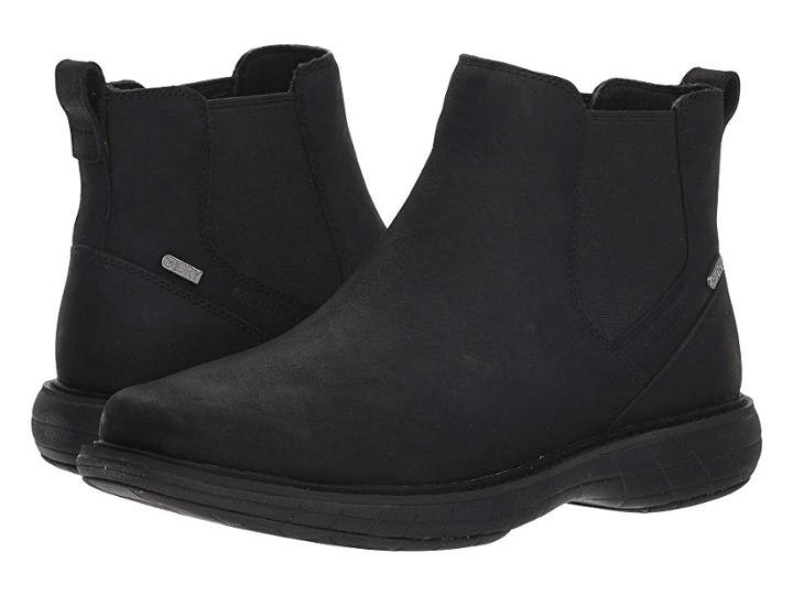 Merrell World Vue Chelsea Waterproof (black) Men's Waterproof Boots