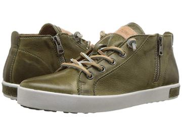 Blackstone Mid Sneaker (olive) Women's Lace Up Casual Shoes