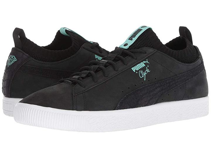 Puma Clyde Sock Lo Diamond (puma Black/puma Black) Men's Shoes