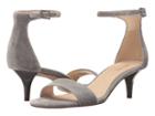 Nine West Leisa Heel Sandal (grey Fabric) Women's Shoes