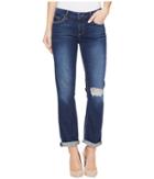 Paige Anabelle Slim In Domino Destructed (domino Destructed) Women's Jeans
