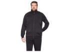 Adidas Big Tall Essentials 3-stripes Tricot Track Jacket (black/black) Men's Workout