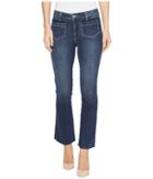 Paige Colette W/ Patched Shadow Pocket And Raw Hem In Donna (donna) Women's Jeans