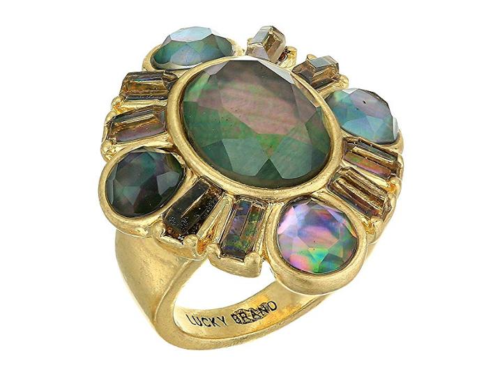 Lucky Brand Mother-of-pearl Ring (gold) Ring