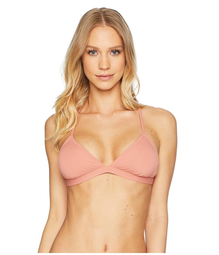 Billabong Its All About The Triangle Bikini Top (sunburnt) Women's Swimwear