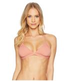 Billabong Its All About The Triangle Bikini Top (sunburnt) Women's Swimwear