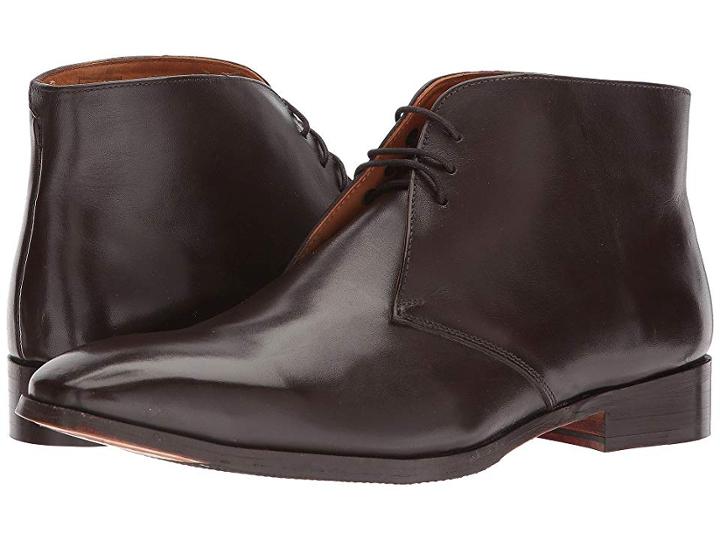 Carlos By Carlos Santana Corazon (dark Brown Full Grain Calfskin Leather) Men's Lace-up Boots