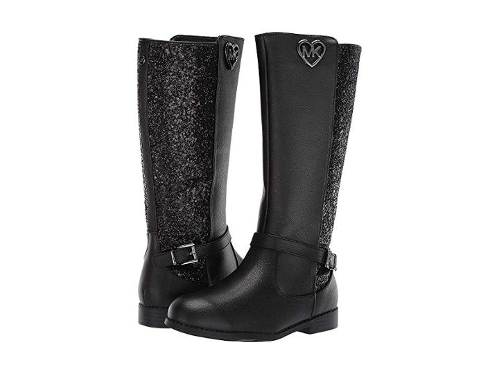 Michael Michael Kors Kids Emma Quinn (little Kid/big Kid) (black) Girl's Shoes