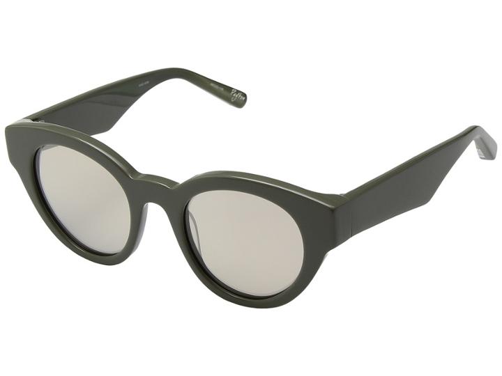 Elizabeth And James Payton (khaki/khaki Mirror) Fashion Sunglasses