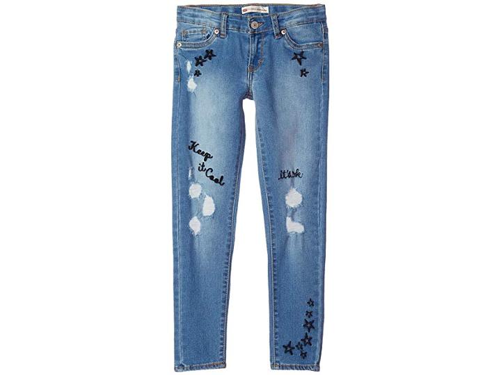 Levi's(r) Kids 710 Lola Ankle Super Skinny Jeans (big Kids) (highlights) Girl's Jeans
