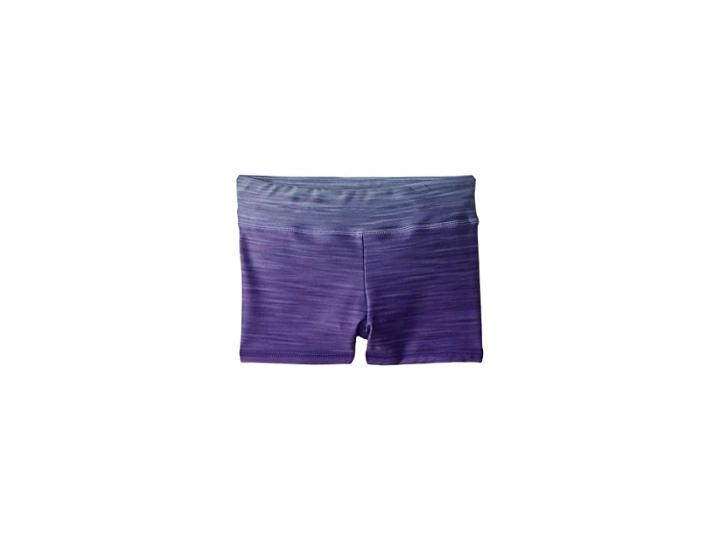 Bloch Kids Gradient Print Shorts (little Kids/big Kids) (violet) Girl's Shorts