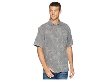 Tommy Bahama Digital Palms Shirt (cave) Men's Short Sleeve Button Up