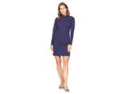 Joules Patricia High Neck Jersey Dress (french Navy) Women's Dress