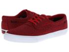 Lakai Camby (red Canvas Abstract) Men's Skate Shoes
