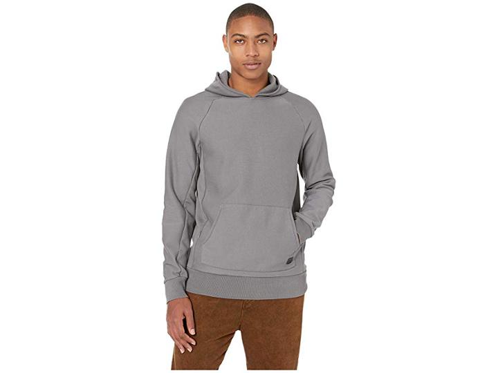 Roark Monger Hooded Fleece (grey) Men's Clothing