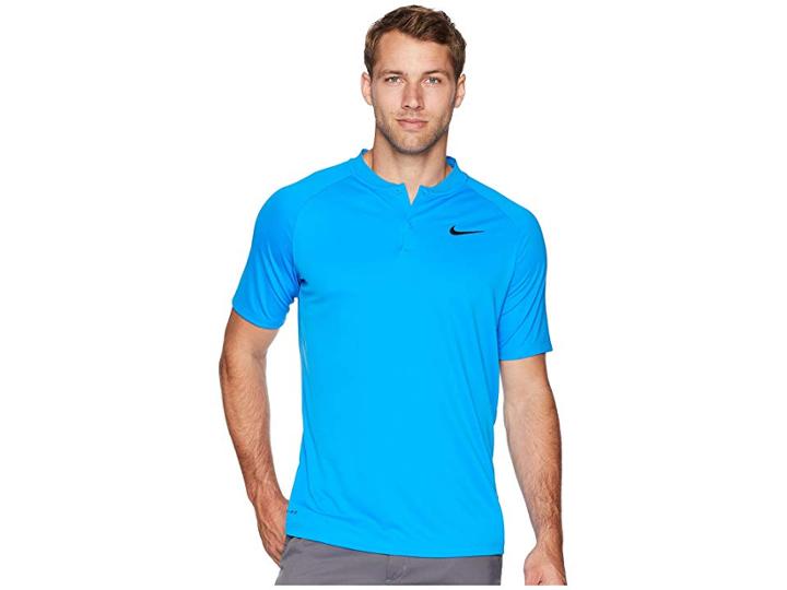 Nike Golf Victory Blade Polo (photo Blue/photo Blue/black) Men's Clothing