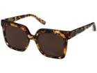 Elizabeth And James Rae (mottled Tortoise/brown Mono Lens) Fashion Sunglasses