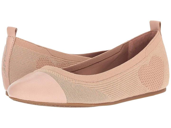 Ed Ellen Degeneres Lilli Knit Flat (metallic Misty Rose/pottery) Women's Flat Shoes
