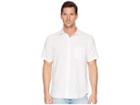 Tommy Bahama Short Sleeve Lanai Tides Linen Shirt (white) Men's Clothing