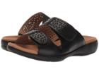 Trotters Tokie (black Soft Leather) Women's Sandals