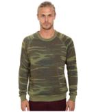 Alternative Printed Champ Eco Fleece Sweatshirt (camo) Men's Sweatshirt