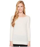 Lole Elisia Top (white Heather) Women's Long Sleeve Pullover