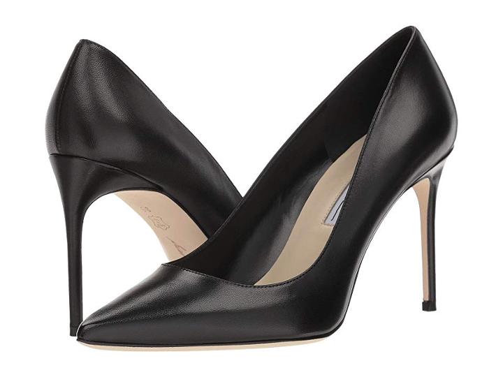 Brian Atwood Valerie (black Leather Nappa) Women's Shoes