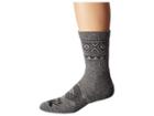 Thorlos Outdoor Traveler (grey/black) Crew Cut Socks Shoes